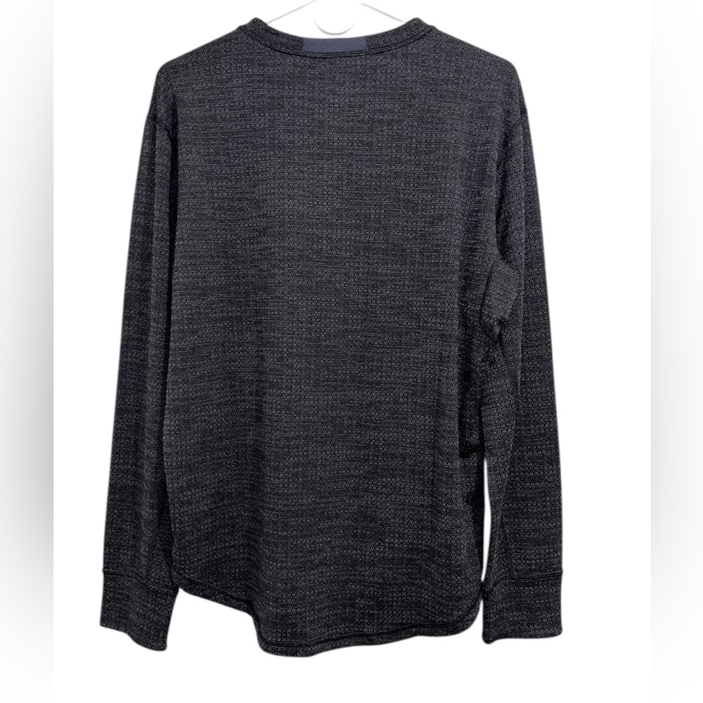 Prana Men's Dark Gray Long Sleeve Shirt - Picture 3 of 8